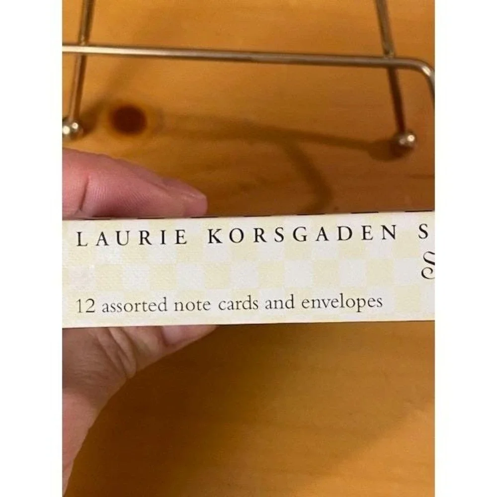Laurie Korsgaden Seasons Spring 10 Assorted Note Cards Envelopes Portfolio 2003